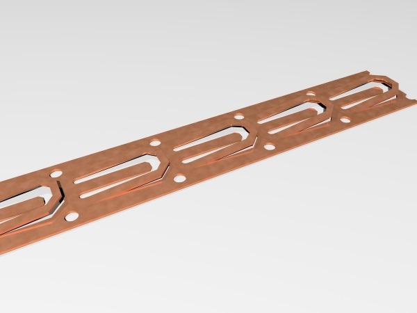 Медна монтажна шина Cable Fix Cu 25 — изображение 2